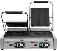 Gril électrique double Gastro, gril de table 3600W 580x360x190mm