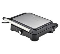 Gril électrique pour viande, 2000 W, 2 plaques XXL, sans PFAS, couleur noire