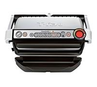 Tefal Gril électrique OptiGrill+ GC712D34 – 2000 W, 600 cm², plaques anti-adhésives, titane