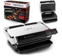 Gril Électrique - Tefal - Optigrill XL GC760D - 2200 Watt - Plaques Anti-adhésives - Cuisson Automatique