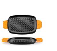 Gril En Fonte Efficace Cm 35 Orange Pinti Inox