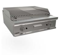 Gril en pierre de lave Saro 800 mm, modèle de table Lq / Bs2Bb