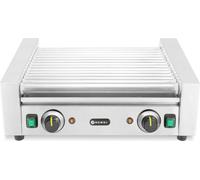 Gril roulant – 2 zones, HENDI, 14 roues, 230 V/1230 W, 566 x 640 x (H) 192 mm