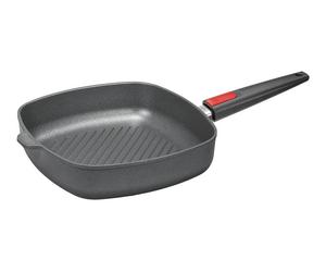 Gril TITANIUM NOWO 28 x 28 cm, pour induction, poignée amovible, WOLL