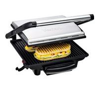 Gril Viande Électrique Et Panini Multifonction 2000w Noir Argent