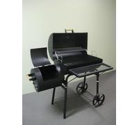 Gril XL Laguna SECA, modèle stand/chariot, pour barbecue au charbon de bois. Cheminée de cuisson. Acier d'environ 1,5 mm. Qualité professionnelle