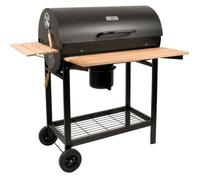 BBQ-Toro Chariot à charbon de bois | Ø 42 x (L) 80 cm | Fumoir à charbon Premium mobile