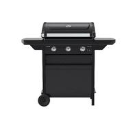 Campingaz 1 Series Compact Gas Barbecue Black 7500W 3 Burners Grill 61x35cm