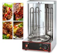 Grill à kebab Grill à poulet Grill vertical Barbecue Machine à kebab Grill à gyros Acier inoxydable Grill électrique Machine à griller Appareil à gyros