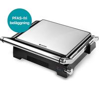 Grill à panini 2 en 1, acier inoxydable, 2 000 W, sans PFAS