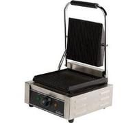 Grill à Panini Professionnel Rainurée 320 x 410 x 190 mm Combisteel NC G