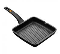 Grill BRA Efficient A271428 aluminium moulé 28 cm antiadhésif induction