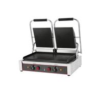 Grill contact professionnel - PESAGE MB - Double plaques lisses - 3.6 kW - 0-300°C - 230V