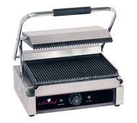Grill contact Solo Grande Rainuré - 410x400x(h)210 - 2200W