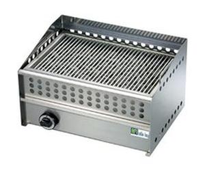 Grill de Cuisson Inox au Gaz avec Poignées 480 x 325 mm AFI Collin Lucy 1 G