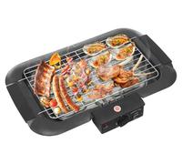 Grill de table électrique, réglage de la température, cuisson puissante, noir