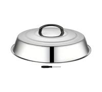 Grill Dome Round Heat Retention Non-Slip Handle Lid