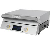 Grill électrique 2300 W avec panneau LED et plaque en fonte