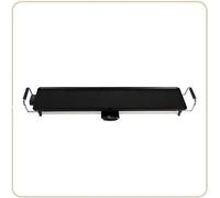 Grill électrique à plancha LITTLE BALANCE Happy Plancha 90, surface de cuisson XXL 90 x 23 cm, jusqu'à 240 °C, 2000 W, revêtement antiadhésif