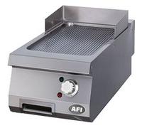 Grill Électrique à Poser Plaque Simple Rainurée Acier Carbone ou Chrome Série 900 AFI Collin Lucy 1 G