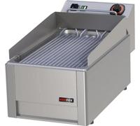 Grill électrique à vapeur KBS, 1 zone de chauffe GN 1/1, 330 x 600 x 290 mm, prêt pour le raccordement 400 V
