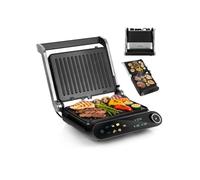 Grill électrique LEHMANN ROTTI, appareil à panini, à toasts, à steaks 2200 W + programmateur de temps et de température 90 - 230 ℃, pliable, Lehmann LHOEG-2229