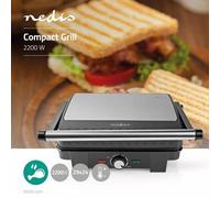 Grill électrique multifonction Grille-viande BURGER Paninis Appareil à Sandwich Barbecue de table 2200W