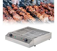 Grill électrique sans fumée à l'intérieur, Plaque de Barbecue Portable avec Plateau d'eau et contrôle de la température, Plaque de Cuisson antiadhésive pour Les fêtes à la Maison, Conception compacte