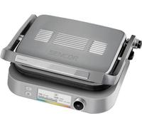 Grill Électrique Sencor SBG 6231SS, LCD, 2100W, 30x25 cm Plaque, 3 Positions, Plaques Antiadhésives, Bac Récupération d'Huile