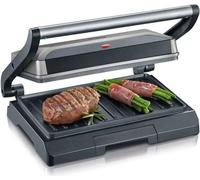 Grill Électrique SEVERIN KG2394, 23 x 14,5 cm, Plaques Anti-adhésives, 800W
