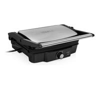 Grill électrique Tristar - 1500W - Plaque de cuisson 27 8x17cm - Thermostat réglable - Revêtement anti-adhésif