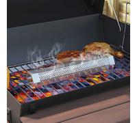 vidaXL Barbecue d'extérieur, diamètre 40 x 80 cm, en acier, noir