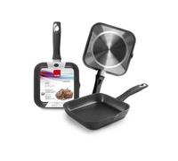 IBILI - Grill New Induplus, 18 cm, Aluminium, Antiadhésif, Compatible avec l’induction