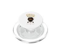 Grill Master BBQ Barbecue Griller la Viande Cookout PopSockets PopGrip pour MagSafe