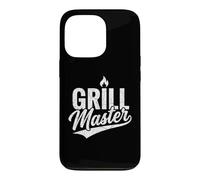 Grill Master - Inscription Humoristique pour Barbecue à Viande Coque pour iPhone 13 Pro