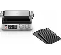 Grill multifonctions BRAUN Multi Grill 7, 2000 W, 3 positions de chauffe, Noir/Acier