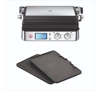 Grill multifonctions - BRAUN - Multi Grill 9 - 2000 W - 3 positions de chauffe - Noir / Acier