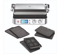 Grill multifonctions - BRAUN - Multi Pro 9 - 2000 W - 3 positions de chauffe - Noir / Acier