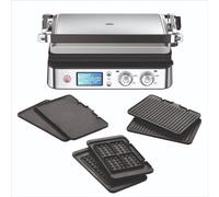 Grill Multifonctions Braun Multi Pro 9, 2000 W, 3 Positions de Chauffe, Noir/Acier