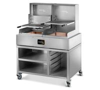 Grill Ouvert Lite - Grille en Fil Rond - 2 brûleurs - Pujadas