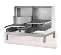 Grill Ouvert Lite Sans Base Réfractaire Acier Inoxydable Grille en Fil Rond