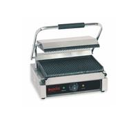 Grill contact Solo Grande Rainuré - 410x400x(h)210 - 2200W