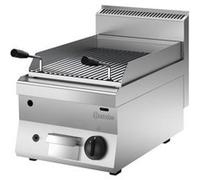 Grill Pierre de Lave Gaz Série 650 - B400 - Bartscher - - Acier inoxydable 400x650x295mm Multicolore G