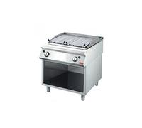 Grill pierre de lave gaz - Série 700 - Gastro M - - Acier inoxydable x700xmm G