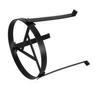 Grill Pliant Trépied de Barbecue Portable pour Feu de Camp | Acier Galvanisé Noir, Montage sans Outil, Support Stable à Forte Charge, pour Camping et Randonnée