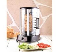 Rosenstein & Söhne Grill pour kebab et brochettes avec vitre - 1500 W