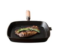 Grill pour la cuisson intérieure - Poêle à steak carrée, portable pour le camping, la cuisson | Poêle à frire anti-adhésive multifonction idéale pour les barbecues en plein air, le camping, les