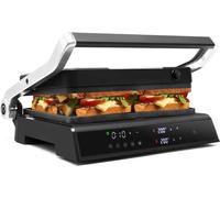 Grill presse-panini 3-en-1 1800W avec plaques antiadhésives Grill électrique