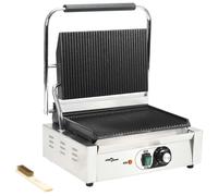 Grill rainuré pour panini 2200 W 43x30,5x20 cm