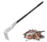 Grill Rake Grill Ash Tool - Accessoires pour four à pizza | Outil de cendres de râteau de charbon de bois de BBQ, accessoires de four de pizza de gril de bouilloire de charbon de bois